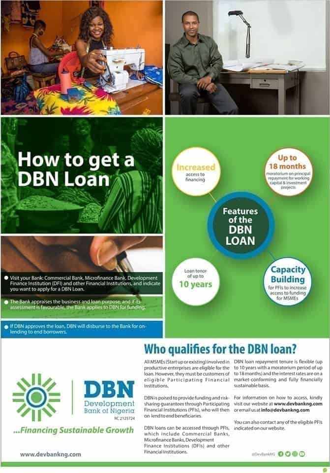 How To Get A Business Loan From The Development Bank Of Nigeria